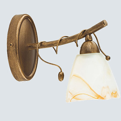 Светильники для дома и дачи: декоративный настенный светильник Alfa Styl 2400 Польша
