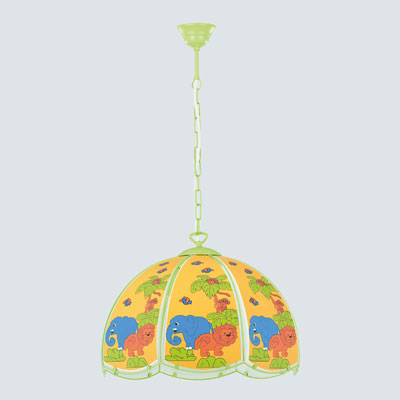 Светильники для дома и дачи: детский подвесной светильник Alfa Zoo 11943 Польша
