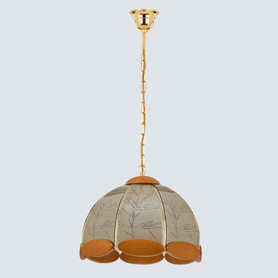 Светильники для дома и дачи: классический подвесной светильник Alfa Bambus 10252 Польша