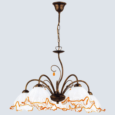 Светильники для дома и дачи: классический подвесной светильник Alfa Claudia 12285 Польша